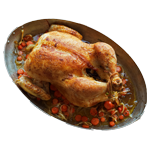 Roast Chicken (half)  Single 
